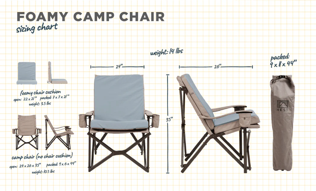 Foamy Camp Chair - Image 3