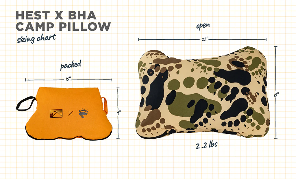 HEST X BHA Camp Pillow - Image 3